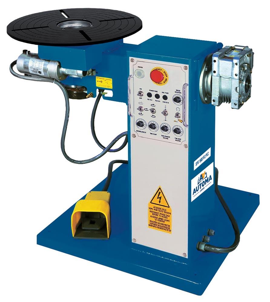 Drehtisch SPS 150S PLC, Tragkraft 150 kg, mit Mehrfunktionssteuerung