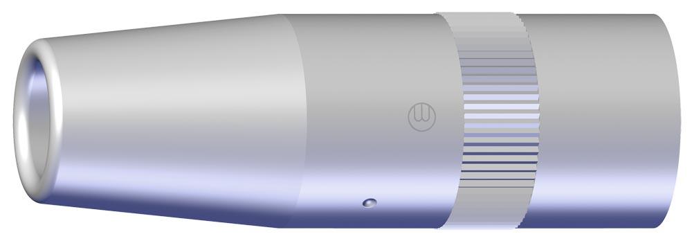 Gasdüse, konisch, NW 12, Länge 66 mm, für W T 440