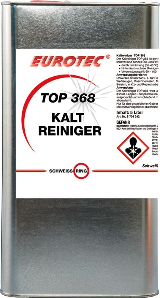 EUROTEC TOP 368 Kaltreinigungskonzentrat, Kanister a 5 l