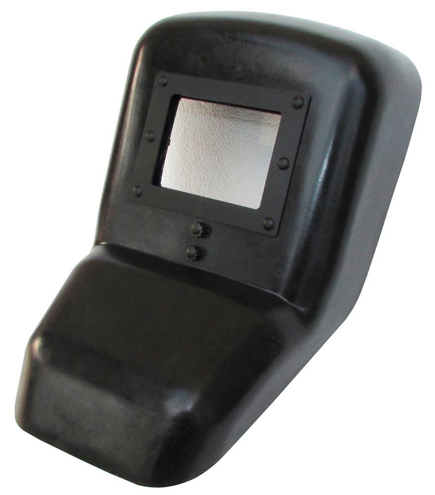 Handschutzschild Glasfiber, Glasgröße 90x110 mm