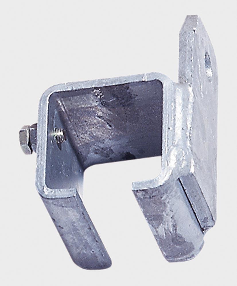 Wandbefestigung, verzinkt, für C-Profil 40x40 mm
