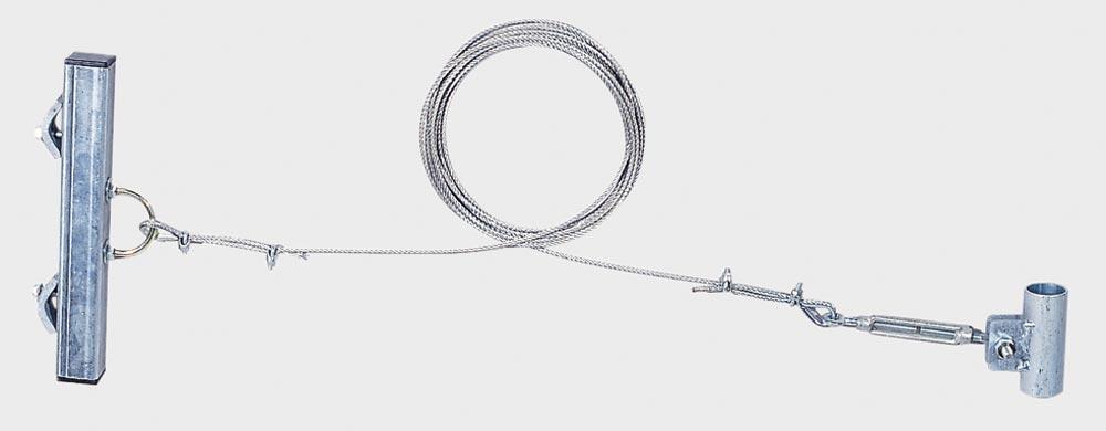 Deckenabhängung für Rohr 1 Abhängehöhe 1000 mm bis 6000 mm, verzinkt