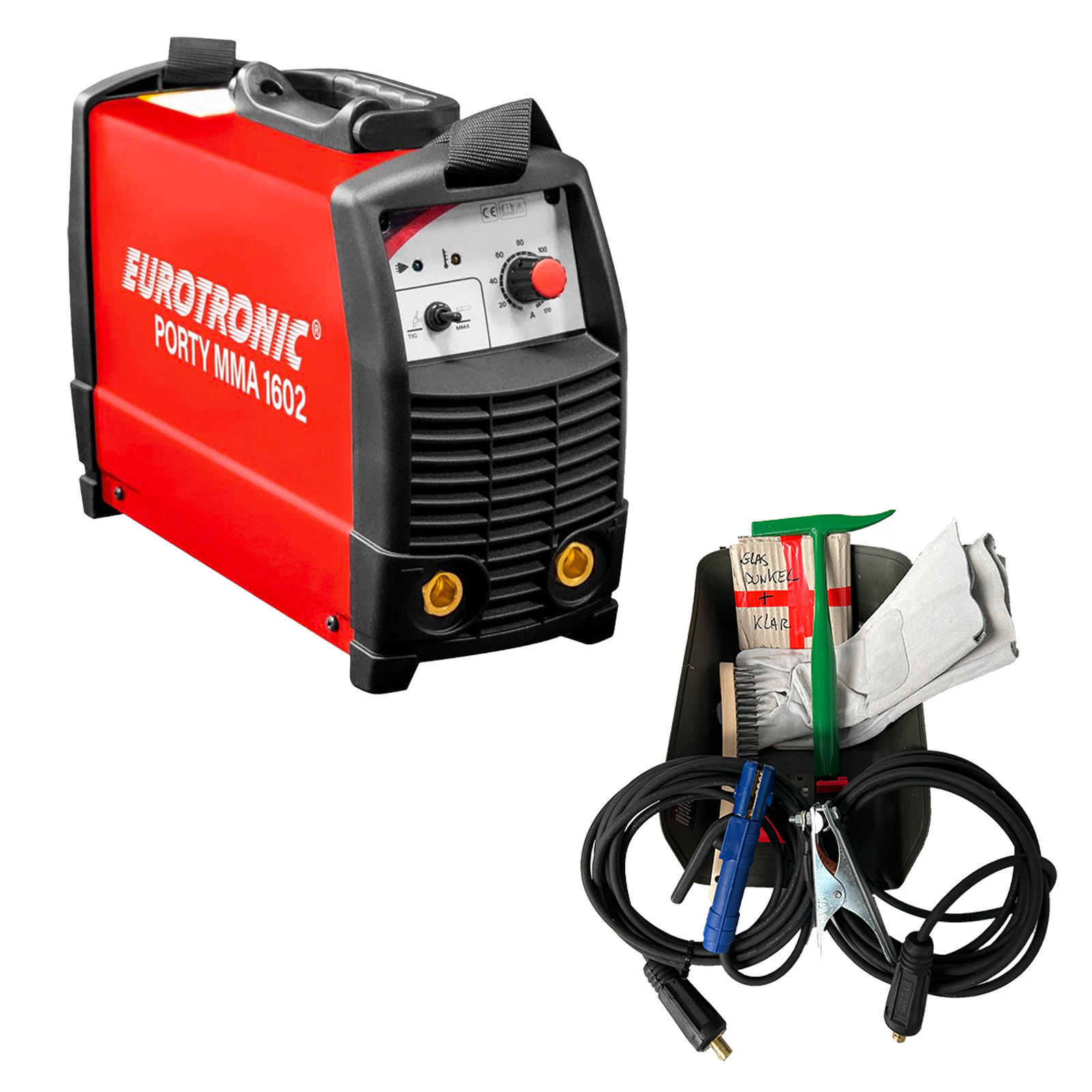 Schweiß-Komplettset MMA 1602