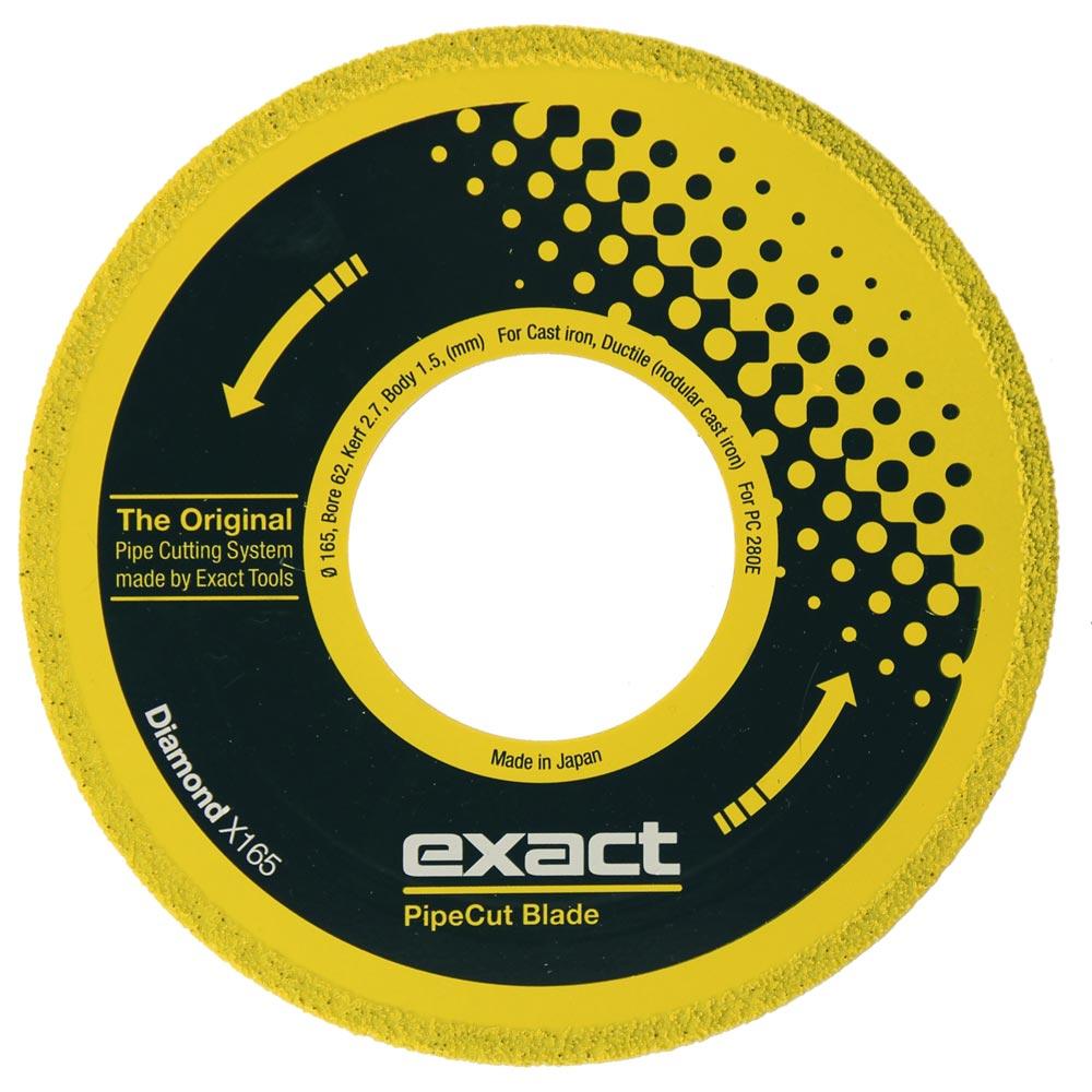 Sägeblatt DIAMOND X165 für Gussstahl, Kugelgraphitguss, duktile Rohre