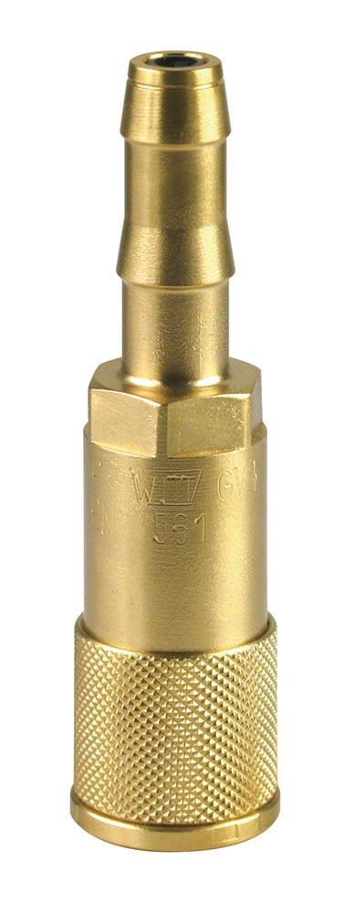 Kupplungskörper 6,3 mm für Brenngase