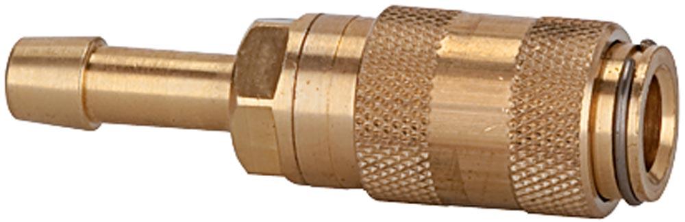 Schnellverschlusskupplung mit 3 mm-Tülle, NW 2,7 mm