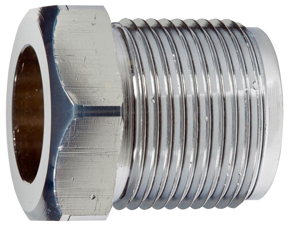 Düsenanschlußmutter für gasemischende Hobeldüsen