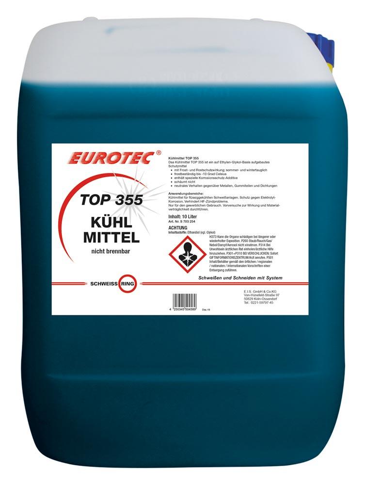 EUROTEC TOP 355 Kühlmittel (nicht brennb.), Kanister a 10 l