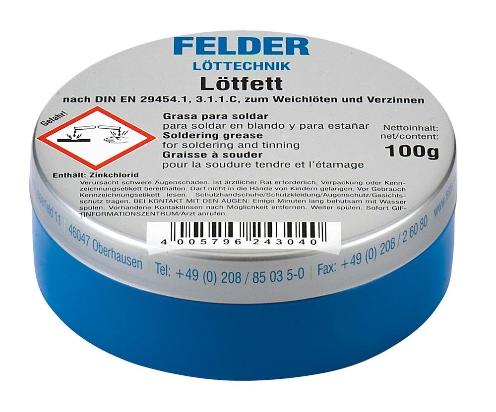 SW-Stahl Soldering Paste Grease - 250g Tin, DIN EN 29454-1 Standard - View #9